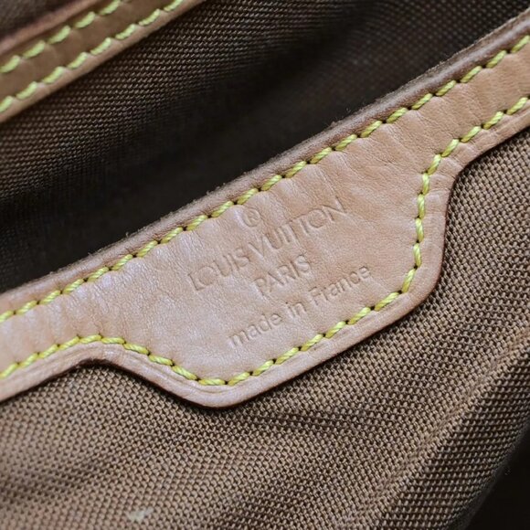 LOUIS VUITTON Montsouris GM Backpack Bag Monogram Leather Brown M51135 70ED741 main image 7